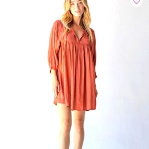 Natural Life soft flowy BOHO dress. GORGEOUS, XL, runs a bit big for me.